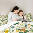 thumbnail image 5 of Homewish Boho Wild Flower Bedding Comforter Set,Vintage Flower Twin Comforter Sets,Beige Green Bedding Set For Adults,Microfiber Bedroom Decor Reversible,2pcs, 5 of 8