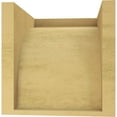 thumbnail image 4 of 9"W x 9"D x 9"H Wide Olympic Rough Cedar Woodgrain TimberThane Corbel, Primed Tan, 4 of 6