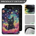 thumbnail image 4 of Psesaysky Black Cat Bubbles RV Door Window Shade with Hook and Loop Fastener Foldable RV Window Cover Privacy Protection for Camper Trailer Decorative Accessories, 4 of 7