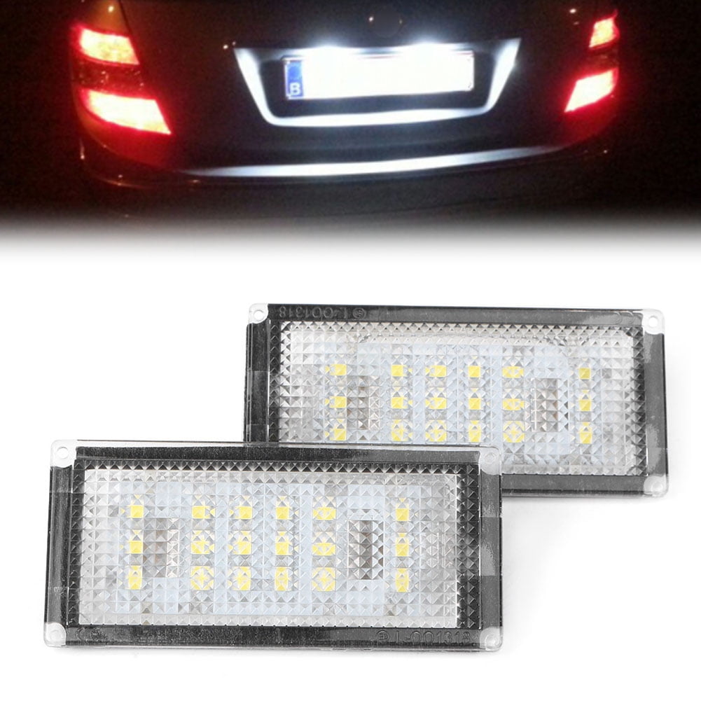 Details about   License Plate LED Light Canbus No Error For 04-06 E46 Coupe 330ci 325ci M3 Lci