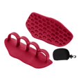 thumbnail image 4 of Guantes de gimnasio sin dedos para entrenamiento, de silicona resistente, fortalecedores de agarre para dedos. con bolsa, 4 of 9
