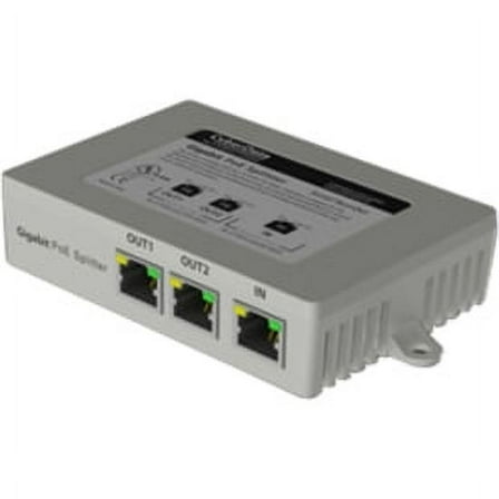 CyberData 2-Port PoE Gigabit Switch (011187)
