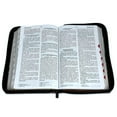thumbnail image 3 of Biblia con Cierre Letra Grande 12 puntos RV1960 imit. floral marron con indice - Yo y mi casa, 3 of 5
