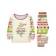 thumbnail image 2 of Family Matching Christmas Pajamas Set, Christmas Printed Long‑Sleeve Sleepwear, Soft Holiday PJs forfor Family Members of All Ages Perfect for Xmas Morning, Eve Photos & Festive Gatherings, 2 of 5