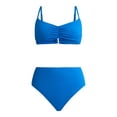 thumbnail image 3 of Jessica Simpson Women’s Crepe Bralette Bikini Top, Sizes L-XXL, 3 of 4