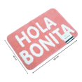 thumbnail image 3 of Tapete de Baño Mainstays 60 x 40 cm Rectangular Rosa, 3 of 4