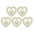 thumbnail image 2 of D-GROEE Theme Party Balloon 5pcs 30-inch Love Heart Balloon Thicker Valentine's Day Baby Shower Birthday Wedding Theme Party Decoration Aluminum Film Balloon, 2 of 5