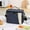 Navy, variant on Leodye 1PCS Small thermal Insulated Lunch Box for Men Women Reusable Lunch Cooler Bag with Strap for Work School and Picnic -9.84*6.88*7.87IN