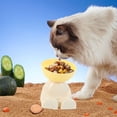 thumbnail image 4 of Elevated Dog Bowl - Raised Food Feeder, Ongmies Non-Slip Pet Dish with Sturdy Base, Feeding Station with Comfortable Height, Kitchen Home Indoor Outdoor, Dining Bowl for Travel Apartment, 4 of 9