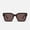 Dark Tort/Brown, variant on Australia Drive In Square Sunglasses, Black/Black