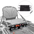 thumbnail image 3 of Wosthever Bolsa de almacenamiento para Kayak, asiento de canoa de nailon, equipo de pesca, aparejos, correa de hebilla ajustable, herramientas, Deportes acuáticos Negro, 3 of 6