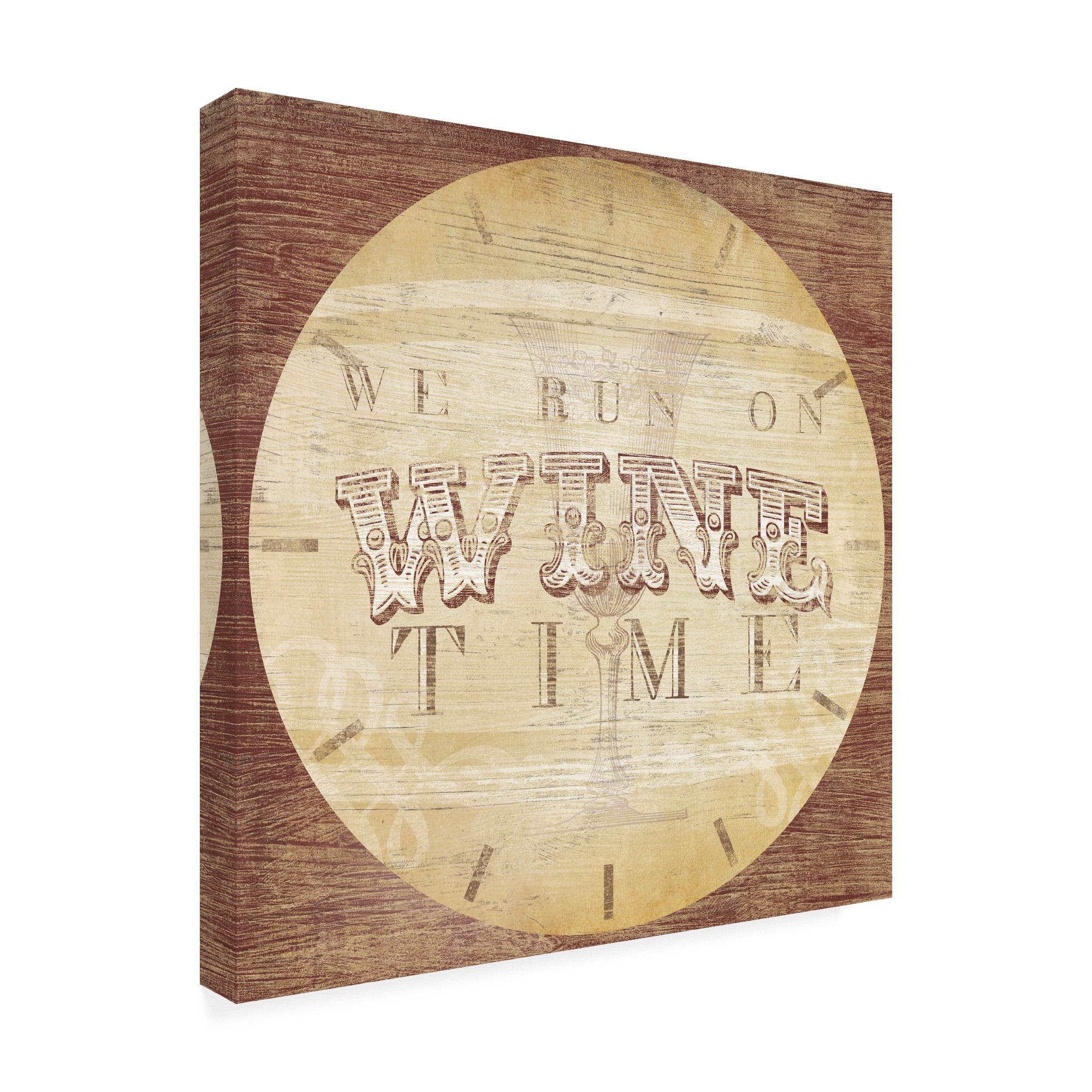 Trademark Fine Art 'Beverage O'Clock IV' Canvas Art by June Erica Vess
