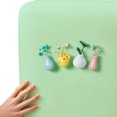 thumbnail image 4 of Funny Mini Jarrón Magnets Vase Forra Set 3D Ceramic (I), 4 of 9
