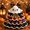 Ghost, variant on Halloween Crochet Tabletop Decor DIY Kit, Fox Character Tree Craft for Adults, Handmade Holiday Home Decor, 6.69 in