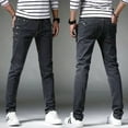 thumbnail image 1 of Denim Skinny Jeans Distressed Men Spring Autumn Clothing Good Quality, 1 of 18