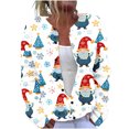 thumbnail image 2 of LOVZFMLL Cardigan pour Femmes Décontracté Imprimé de Noël Cardigan Tricoté Veste à Boutons, 2 of 5