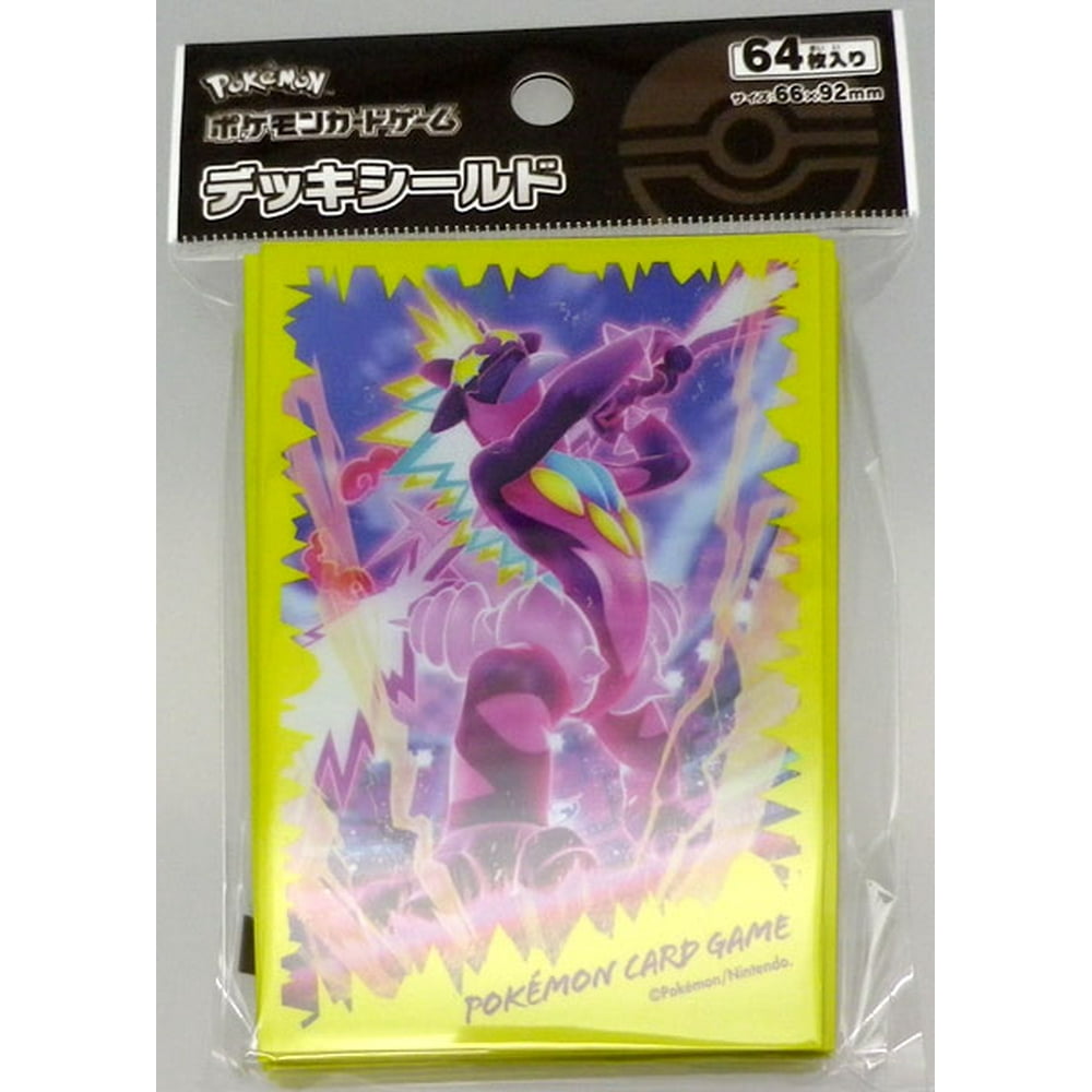 Pokemon 64ct Deck Shield Card Sleeves Pokemon Toxtricity Gigantamax