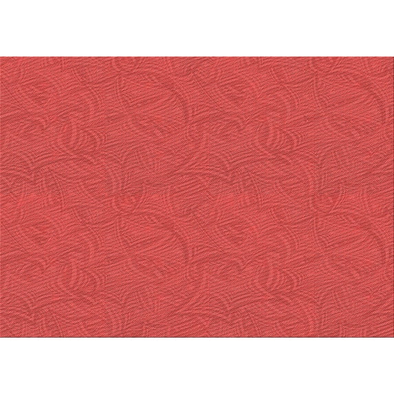 Ahgly Company Indoor Rectangle Patterned Red Area Rugs, 2' x 3'