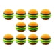 thumbnail image 5 of 10 pelotas de golf para entrenamiento de golf, juguetes para mascotas, duraderas y de alto rendimiento. naranja y colorido, 5 of 9