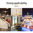 thumbnail image 4 of Ruiandsion E12 LED Light Bulb 4W 1000 LM 2835 SMD 3000K Warm White AC 120V for Ambient Accent Mood Light,(pack of5), 4 of 8
