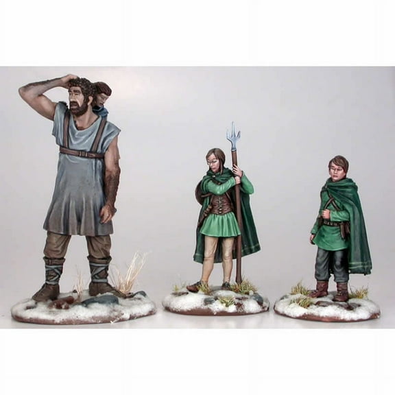 Hodor- Bran- Jojen- Meera Combo Pack Miniature Figurine George R.R. Martin Masterworks