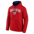 thumbnail image 2 of Men's Fanatics Red/Navy Washington Nationals Ultimate Champion Logo Pullover Hoodie, 2 of 3