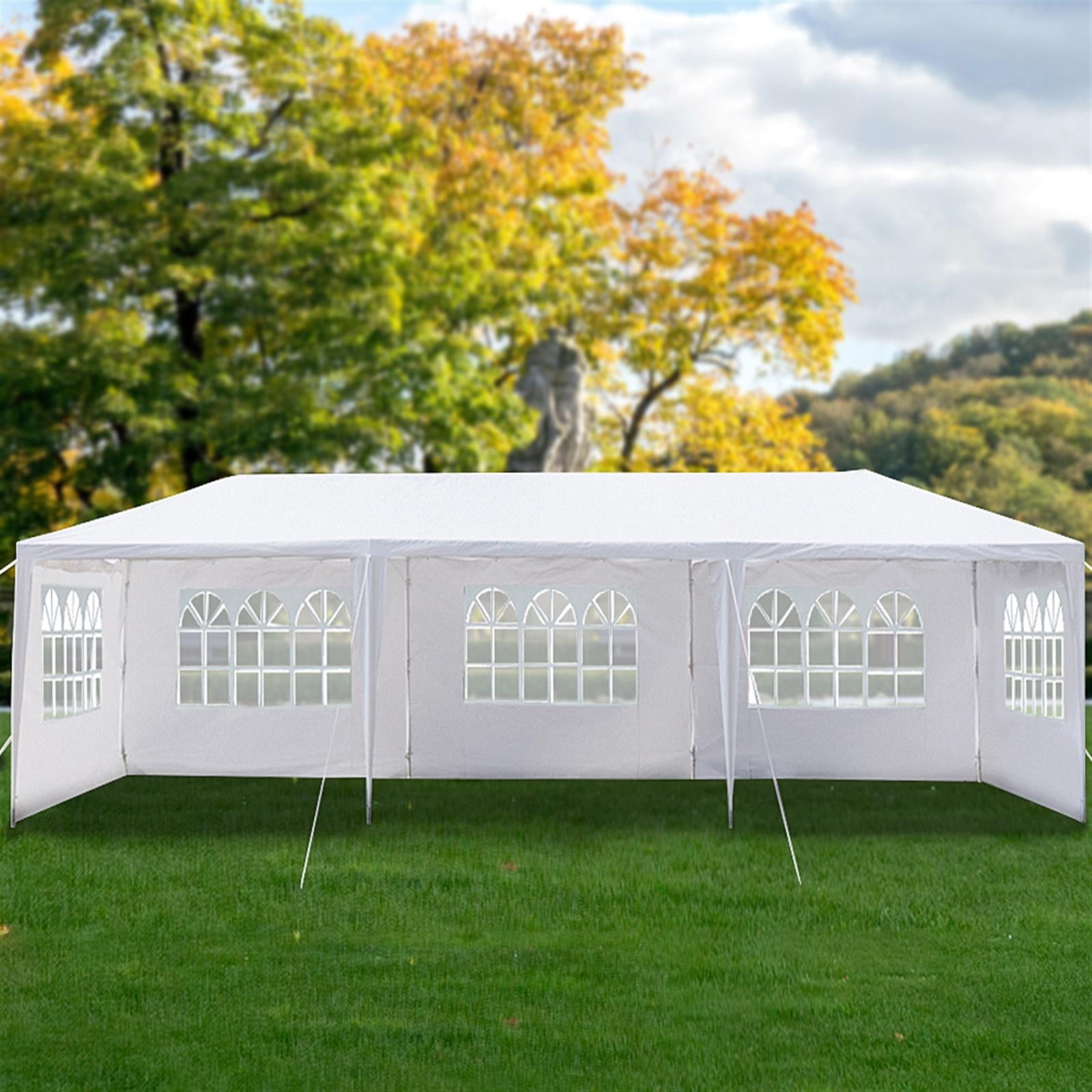 10'x30' Party Tent Canopy Pavilion Heavy Duty Outdoor BBQ Wedding Gazebo Events 