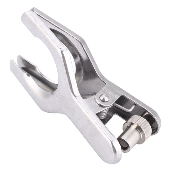 Glass Ball Clamp,Stainless Steel Lab Clamp Clamp Lab Pinch Clip Professional Grade