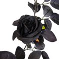 thumbnail image 4 of Guirnalda de flores colgantes decorativas de rosas artificiales para decoración de festivales de Halloween, 180 cm, 4 of 13