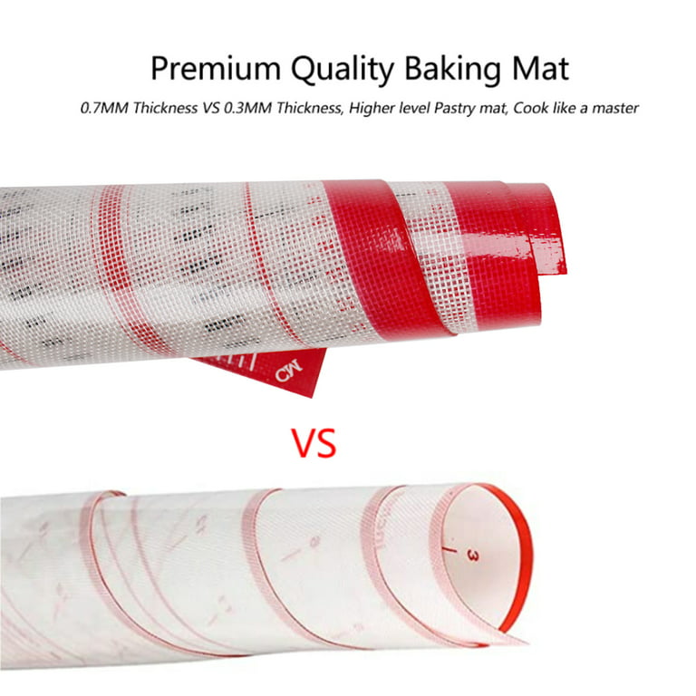 Silicone Baking Mat Extra Large Non-stick Baking Mat With High Edge, F —  CHIMIYA