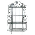 thumbnail image 1 of Heather Ann W190941-BB Piper 4 Shelf Bakers Rack, Blackened Brass, 1 of 1