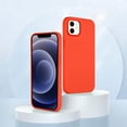 thumbnail image 2 of Funda de Protección para iPhone 12 - Sovico - Silicón con Forro de Microfibra, 2 of 6