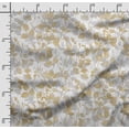 thumbnail image 2 of Soimoi Leaves Printed,Cuddle Minky Fabric, Sewing Fabric by The Yard 56 Inch Wide,Decorative Plush Soft Fabric, Baby Garments, Toys and Blankets, Olive Green, 2 of 5