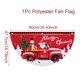 thumbnail image 3 of Christmas Outdoor Fan-shaped Flag Banner Christmas Decor for Home 2023 Cristmas Drop Ornament Xmas Navidad Gift New Year 2024, 3 of 5