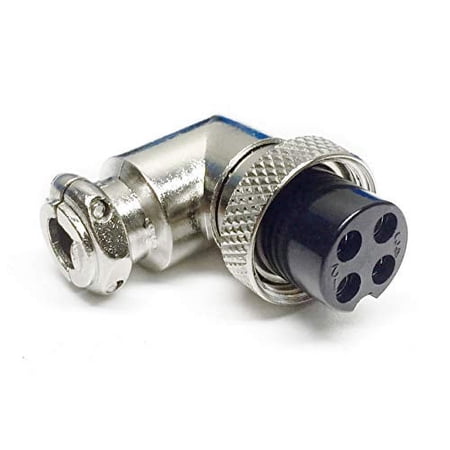 RIGHT ANGLE 4 PIN CB MICROPHONE PLUG by CES price history on PriceWatchPro