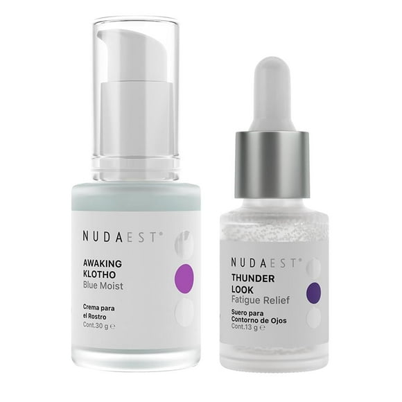 Set prevención de signos de la edad con contorno ojos Nuda Est Lovetann Resplandece