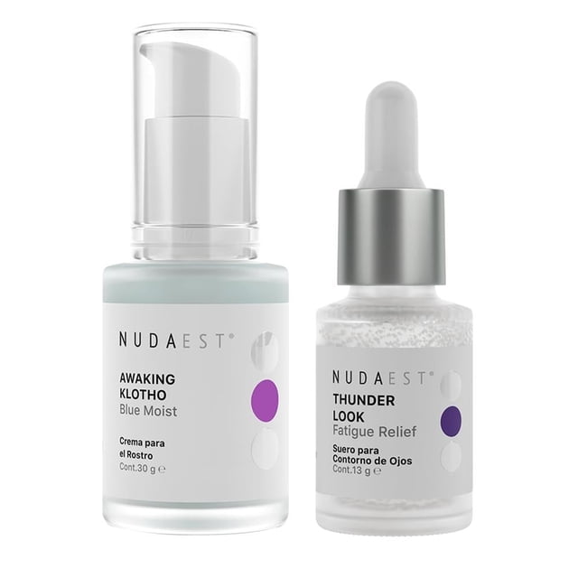 Set prevención de signos de la edad con contorno ojos Nuda Est Lovetann Resplandece