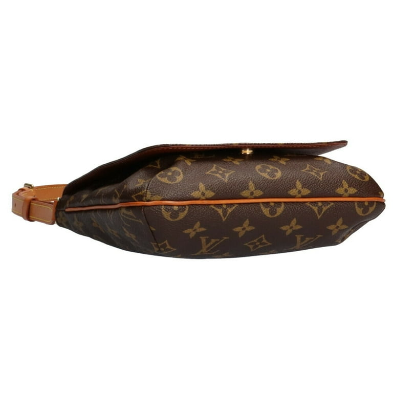 Authenticated used Louis Vuitton Louis Vuitton Musette Salsa Monogram Shoulder Bag Canvas Brown Women's, Adult Unisex, Size: (HxWxD): 23cm x 22cm x