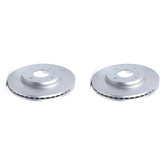 Set 2 Discos Ranurados March 2007 A 2012 Nissan L4 1.6L Del DYNAMIK .