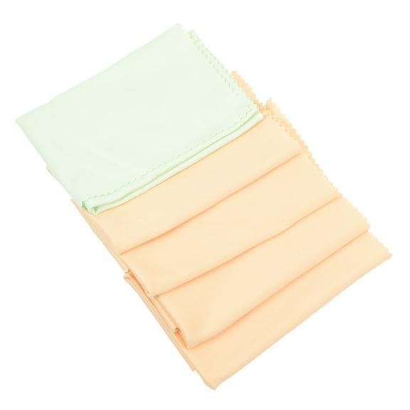 HOMEMAXS  5 Pcs Violin Cleaning Cloths Musical Instrument Wipes Ukulele Cleaner