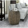 thumbnail image 2 of Gallerie Dcor Gallerie Decor Tall Drum Accent Table, 2 of 2