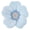 Bliue, variant on Bath Flower for Sink, Romantic Cherry Blossom Plush Mat, Soft Bathtub Cushion Insert, Non-Slip Quick-Dry Support, Shower Gift in Pink