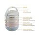 thumbnail image 5 of Fiambrera De 3 Capas, Portátil, 2,1 L, Transportador De Alimentos, Caja Bento De Acero Inoxidable, Contenedor De Almacenamiento De Alimentos Con Hebilla De Seguridad De Diseño Desmontable Advancent HA021522-00, 5 of 7