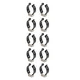 thumbnail image 4 of 10X Narrow Base Tool Spring Terry Clips Pipe Clamp Heavy Duty Tool Storage Strap 30Mm（H:42), 4 of 5