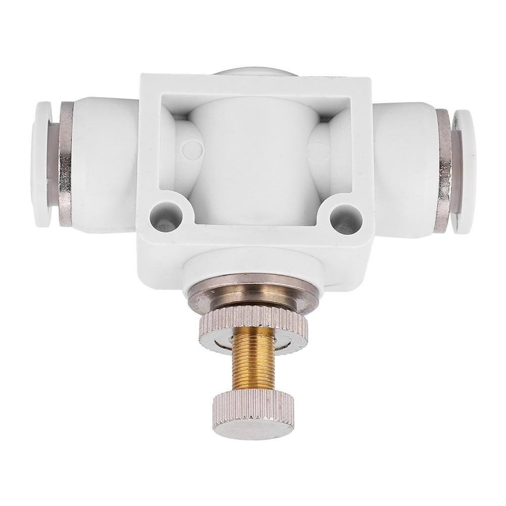 LYUMO Air Valve, Throttle Valve, 2 Pcs White Air Speed Control Valve