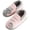 GrayCat-Pink, variant on Knivor Cat Cartoon Bootie House Slippers for Women Cute Animal Fuzzy Fleece Lined Slip On Non Slip Thick Sole Indoor Outdoor Winter Couple Slippers