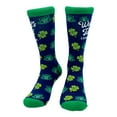 thumbnail image 4 of Women's Worlds Tallest Leprechaun Socks Funny St Paddys Day Folklore Joke Footwear, 4 of 7