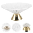 thumbnail image 2 of Fruit Serving Tray Footed Fruit Bowl Glass Snacks Fruit Bowl Multi-function Dried Fruit Plate, 2 of 8