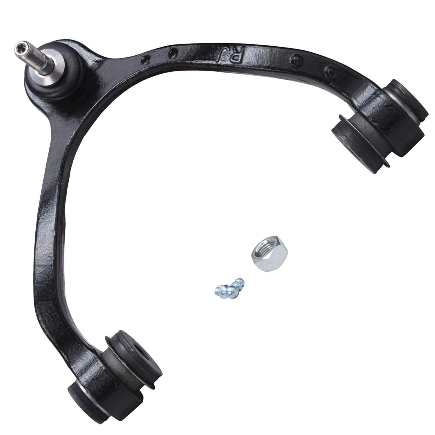 Detroit Axle - Front Right Upper Control Arm for 2003-2011 Ford Crown Victoria Lincoln Town Car Mercury Grand Marquis Marauder Passenger Side Upper Control Arm w/Ball Joint Replacement