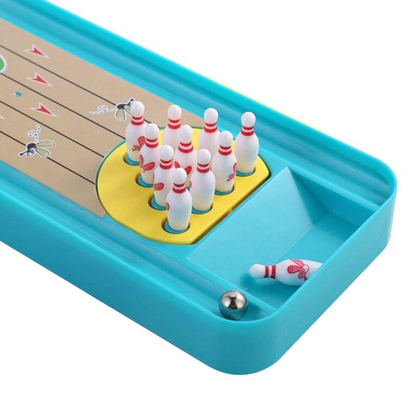 1Set mini frog desktop bowling game finger catapult educational toy for child & 